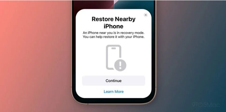 和庆镇苹果手机维修分享iOS 18无线恢复功能可用另一部iPhone恢复变砖的iPhone 16 
